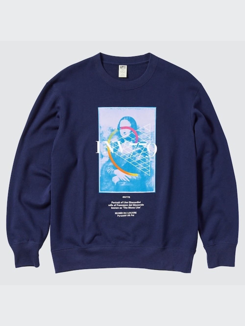 UNIQLO Peter Saville x Louvre Museum Long-Sleeve Sweatshirt Sz L